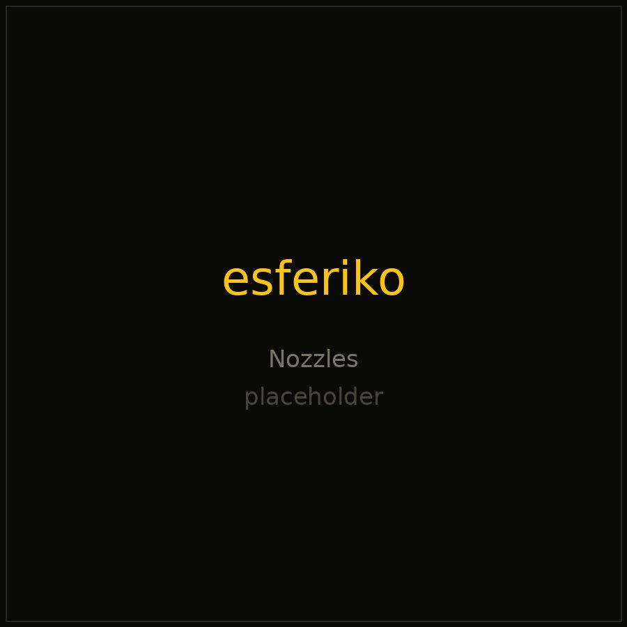 esferiko Pro nozzle set